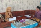 Titis Rahlianda melaksanakan verval bantuan sosial di LKSA Al Falah Leces Kab.Probolinggo