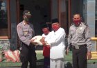 Dalam Rangka Hari Bhayangkara Ke – 74, Kapolsek Leces Laksanakan Bakti Sosial Ke Panti Asuhan Anak Yatim Piatu. Al Falah Leces